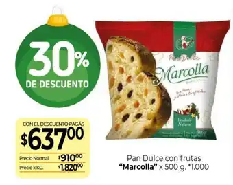 La Anonima Pan Dulce con Frutas Marcolla x 500g. oferta