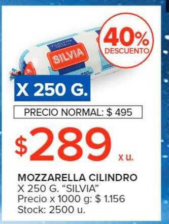 Carrefour Mozzarella cilindro oferta