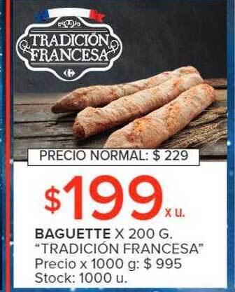 Carrefour Baguette oferta