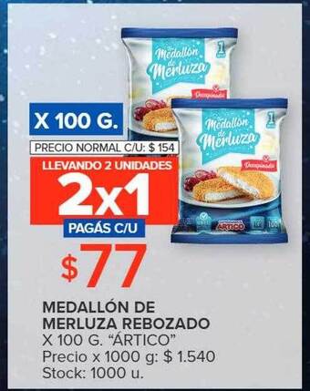 Carrefour Medallón de merluza rebozado oferta