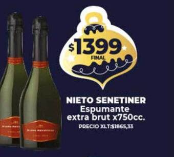 Supermayorista Vital Nieto senetiner espumante extra brut oferta