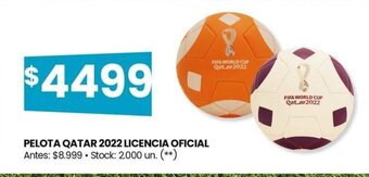 Changomas Pelota Qatar 2022 Licencia Oficial oferta