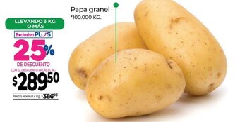 La Anonima Papa Granel oferta