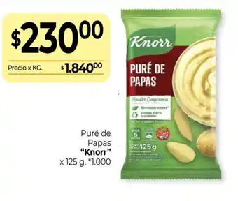 La Anonima Puré de Papas Knorr oferta