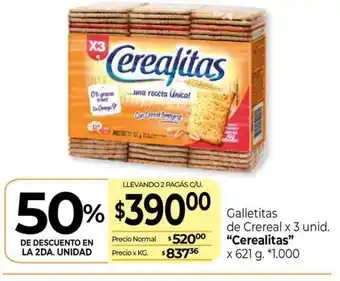 Galletitas De Cereal x 3 Unid. Cerealitas