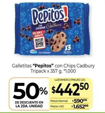 La Anonima Galletitas Pepitos oferta