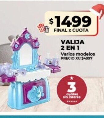 Supermayorista Vital Valija 2 en 1 Varios Modelos oferta