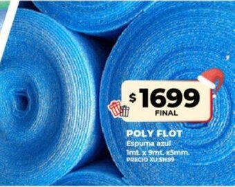 Supermayorista Vital Poly Flot Espuma Azul 1mt x 9mt x 5mm oferta