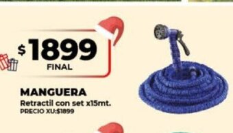 Supermayorista Vital Manguera Retractil Con Set x 15mt oferta