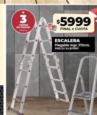 Supermayorista Vital Escalera Plegable mgc 370cm oferta