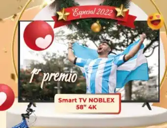 Supermayorista Vital Smart Tv Noblex 58" 4K oferta
