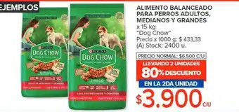 Carrefour Alimento balanceado para perros adultos medianos y grande oferta