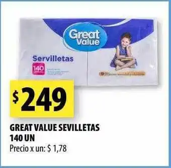 Punto Mayorista Graet value servilletas oferta