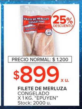 Carrefour Market Filete de merluza congelado oferta