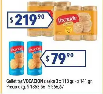 Hergo Galletitas vocacion clasica 3 oferta