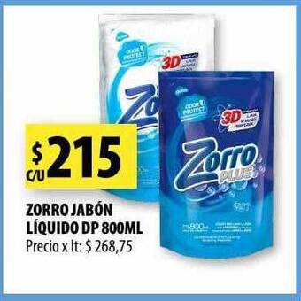 Punto Mayorista Zorro jabón liquido dp oferta
