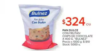Carrefour Market Pan dulce con frutas chips de chocolate oferta