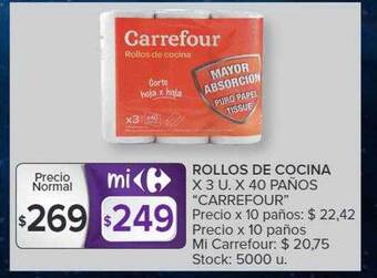 Carrefour Market Rollos de cocina oferta