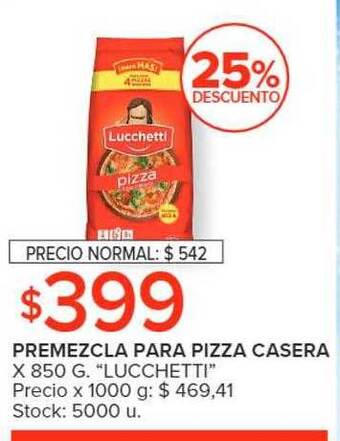 Carrefour Market Premezcla para pizza casera oferta