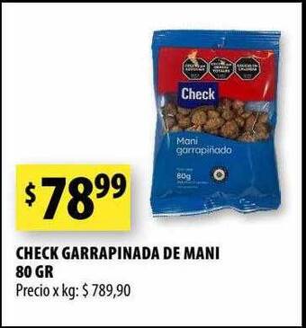 Punto Mayorista Check garrapinada de mani oferta
