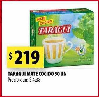Punto Mayorista Taragui mate cocido oferta