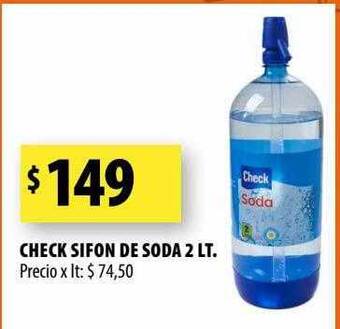 Punto Mayorista Check sifon de soda oferta