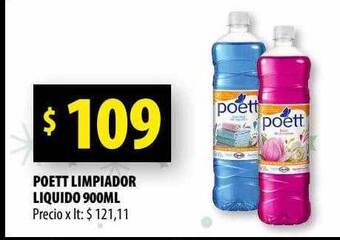 Punto Mayorista Poett limpiador liquido oferta