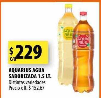 Punto Mayorista Aquarius agua saborizada oferta