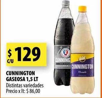 Punto Mayorista Cunnington gaseosa oferta