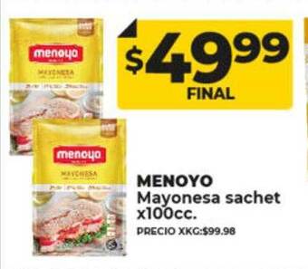 Supermayorista Vital Menoyo mayonesa sachet oferta