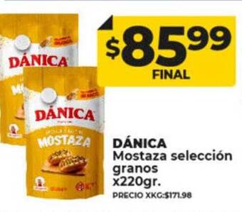 Supermayorista Vital Dánica mostaza selección granos oferta
