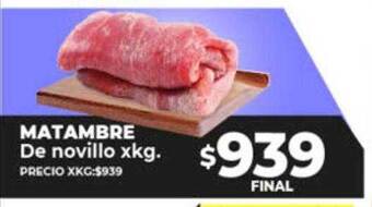 Supermayorista Vital Matambre de novillo oferta