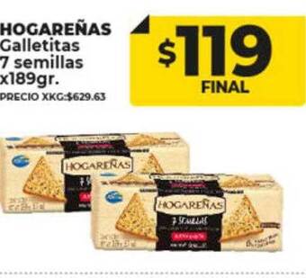 Supermayorista Vital Hogareñas galletitas 7 semillas oferta