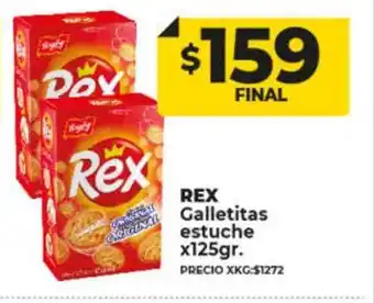 Supermayorista Vital Rex galletitas estuche oferta