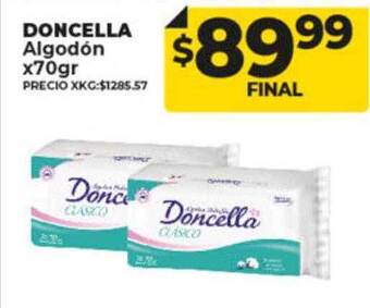 Supermayorista Vital Doncella algodón oferta