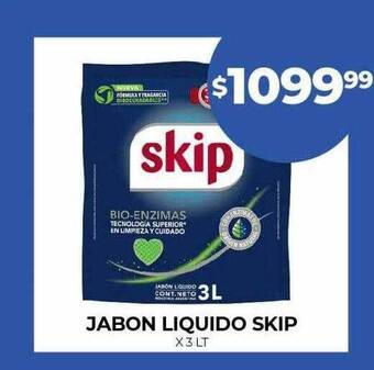 Supermercados Tadicor Jabon liquido skip oferta