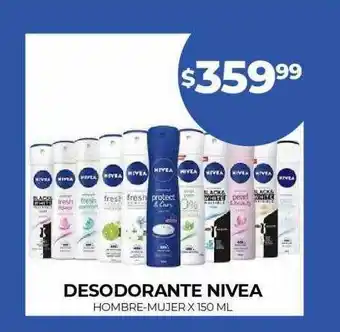 Supermercados Tadicor Desodorante nivea hombre-mujer oferta