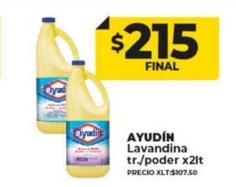 Supermayorista Vital Ayudín lavandina tr poder oferta