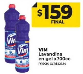 Supermayorista Vital Vim lavandina en gel oferta