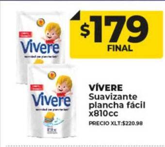 Supermayorista Vital Vivere suavizante plancha fácil oferta
