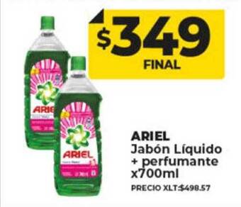Supermayorista Vital Ariel jabón líquido + perfumante oferta