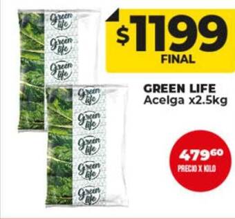 Supermayorista Vital Green life acelga oferta