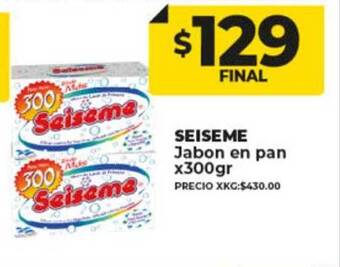 Supermayorista Vital Seiseme jabon en pan oferta