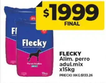 Supermayorista Vital Fleckey alim. perro adul. mix oferta