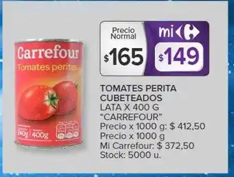 Carrefour Tomates perita cubeteados oferta