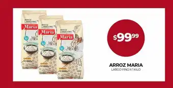 Supermercados Tadicor Arroz maria largo fino oferta