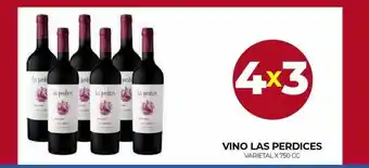 Supermercados Tadicor Vino las perdices oferta