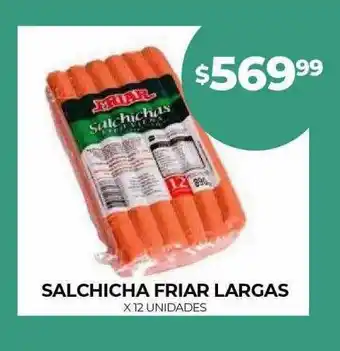 Supermercados Tadicor Salchichas friar largas oferta