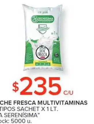 Carrefour Leche fresca multivitaminas la serenisima oferta