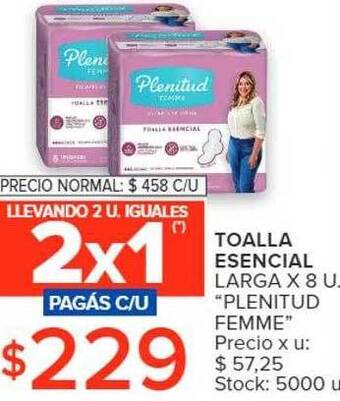 Carrefour Toalla esencial larga oferta